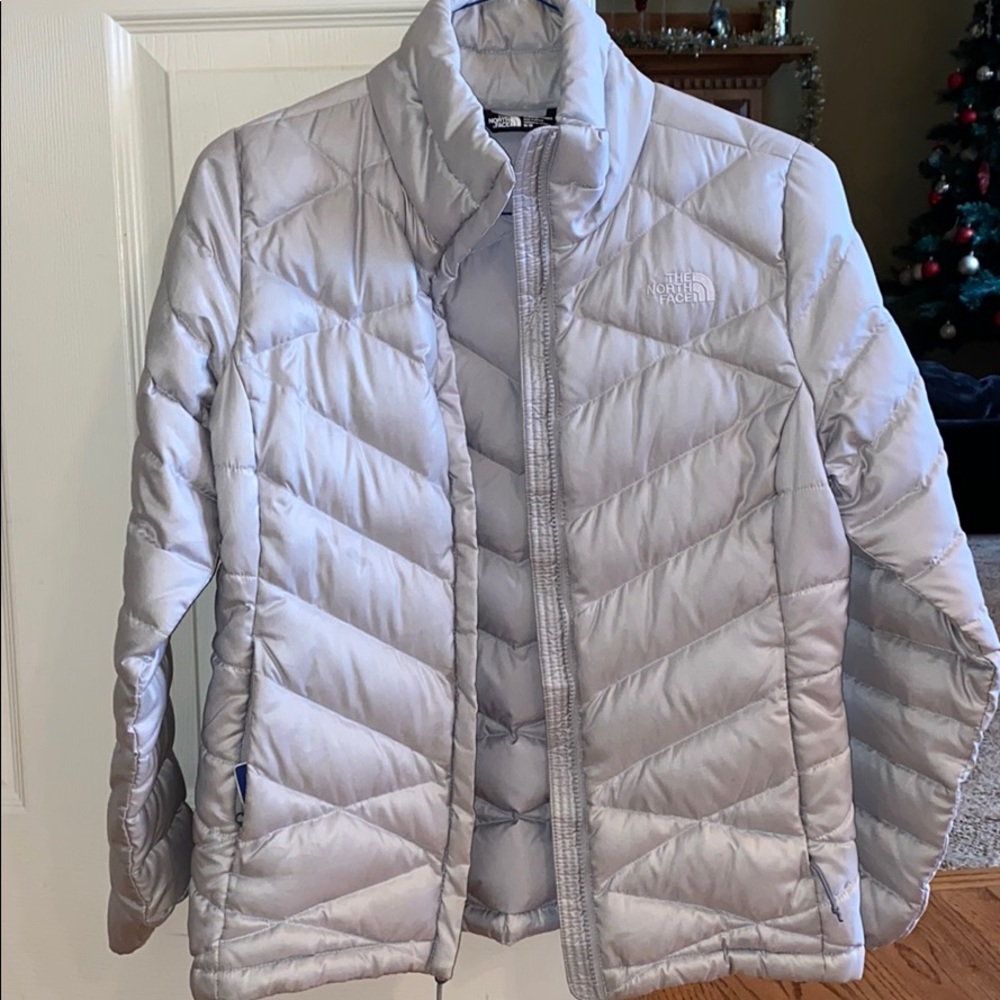 Grey North Face Winter Jacket